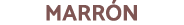 MARRÓN
